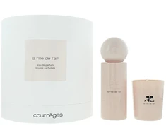 Set Courreges: La Fille De L'air, Eau De Parfum, For Women, 100 ml + La Fille De L'air, Scented Candle, 75 g