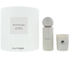 Set Courreges: Seconde Peau Eau De Parfum Unisex, 100 ml + Seconde Peau Scented Candle, 75 g