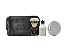 Depot Set Depot: 400 Shave Specifics No. 408, Classic Cologne, Moisturizing, After-Shave Balm, 50 ml + 400 Shave Specifics No. 412, Hydrating, Shaving Soap, 100 g + Accessories No. 731 Luxury, Artificial Fiber, Face Shaving , Brown + The Male Tools,