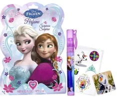 Set Disney: Frozen Body Stickers All Over The Body + Frozen Cardboard Bookmark + Frozen Eau De Toilette For Girls 9.5 ml