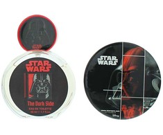 Rinkinys „Disney“: „Žvaigždžių karų“ Darto Veiderio tualetinis vanduo berniukams, 50 ml + „Žvaigždžių karų“ Darto Veiderio kolekcinis magnetas berniukams