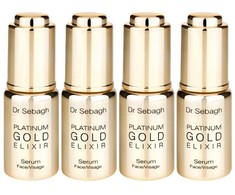 Dr Sebagh Platinum Gold Eliksyras Serum - odmładzające serum do twarzy 4x10ml