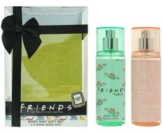 Dvigubas rinkinys, Warner Bros, Friends, Drėkinamasis ir švelninamasis, Kūno purškiklis, 2 vnt., 100 ml Moterims