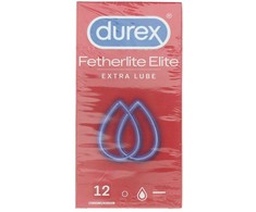 Set, Durex, Fetherlite Thin, Condoms, Thin Feel, Transparent, Latex, 12 pcs