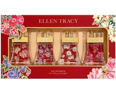 Set Ellen Tracy: Sensational Eau De Parfum For Women, 15 ml + Brilliant Eau De Parfum For Women, 15 ml + Dazzling Eau De Parfum For Women, 15 ml + Dynamic Eau De Parfum For Women, 15 ml