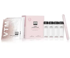 Erno Laszlo rinkinys: veido losjonas-serumas, 4 vnt., 37 ml + veido šveitimo miltelių kaukė, 4 vnt., 5,5 g