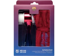 Set FC Barcelona: FC Barcelona Facial Cleansing + FC Barcelona None None Headbands Raudona None