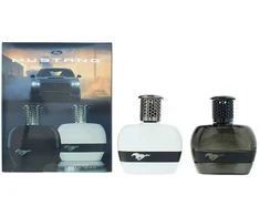Set Ford: Mustang Baltas, Eau De Toilette, For Men, 50 ml + Mustang Juodas, Eau De Toilette, For Men, 50 ml