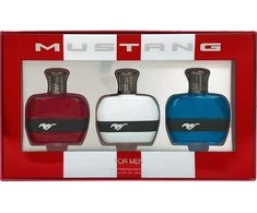 Set Ford: Mustang Mėlyna Eau De Toilette For Men, 30 ml + Mustang Raudona Eau De Toilette For Men, 30 ml + Mustang Baltas Eau De Toilette For Men, 30 ml