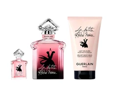 Guerlain rinkinys: La Petite Robe Noire intensyvus parfumuotas vanduo moterims, 50 ml + La Petite Robe Noire intensyvus kvepiantis vanduo moterims, 5 ml + La Petite Robe Noire intensyvus drėkinamasis losjonas, 75 ml