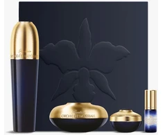 Set Guerlain: Orchidee Imperiale, Anti-Ageing, Day, Emulsion, For Face, 30 ml + Orchidee Imperiale, Natural, Lifting, Concentrate, For Face, 5 ml + Orchidee Imperiale, Anti-Aging, Kreminis, For Face, 15 ml + Orchidee Imperiale, Anti-Aging, Paakių kremas, 7 ml