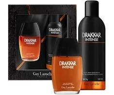 Set Guy Laroche: Drakkar Noir Intense Eau De Parfum For Men, 100 ml + Drakkar Noir Intense Body Purškiklis, 200 ml