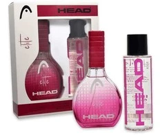 Set Head: Elite Eau De Toilette For Women, 100 ml + Elite Scented Purškiklis For Women, 240 ml