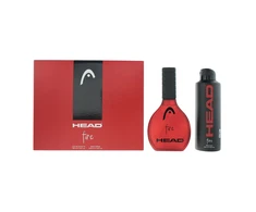 Set Head: Fire Eau De Toilette For Men, 100 ml + Fire Dezodorantas Purškiklis For Men, 200 ml