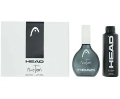 Set Head: Motion Dezodorantas Purškiklis For Men, 200 ml + Motion Eau De Toilette For Men, 100 ml