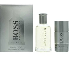 Rinkinys „Hugo Boss“: „Boss Bottled“ tualetinis vanduo vyrams, 100 ml + „Boss Bottled“ sandalmedžio sidro ir vetiverijos dezodorantas vyrams, 75 ml