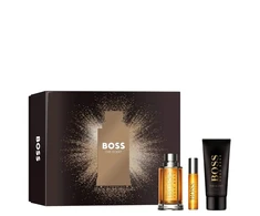 HUGO BOSS BOSS The Scent rinkinys vyrams (EDT, 100 ml + EDT, 10 ml + dušo želė, 100 ml)