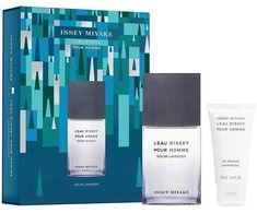 Set Issey Miyake: L'Eau d'Issey Moisturizing Dušo želė For All Skin Types, 50 ml + L’Eau D’Issey Pour Homme Solar Lavender Eau De Toilette For Men, 50 ml