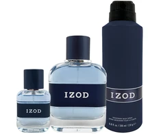 Set Izod: Classic Eau De Toilette For Men, 100 ml + Classic Eau De Toilette For Men, 15 ml + Classic Dezodorantas Purškiklis For Men, 200 ml