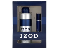Set Izod: Mėlyna Eau De Toilette For Men, 15 ml + Mėlyna Scented Purškiklis For Men, 200 ml