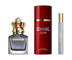 Jean Paul Gaultier Scandal Pour Homme Christmas 2024 rinkinys vyrams (EDT, 50 ml + dezodorantas, 150 ml + EDT, 10 ml)