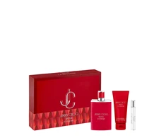 Set Jimmy Choo: Man Extreme Eau De Parfum For Men, 100 ml + Man Extreme Eau De Parfum For Men 7.5 ml + Man Extreme Dušo želė For Hair &amp; Body For All Skin Types, 100 ml