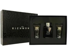 Set John Richmond: Man Eau De Parfum For Men, 100 ml + Man maitininantis Dušo želė, 50 ml + Man After-Shave Balm, 50 ml