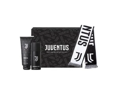 Set Juventus: Juventus, Dušo želė, 200 ml + Juventus, Dezodorantas Purškiklis, For Men, 150 ml + Juventus, Textile Scarf, Juodas/Baltas, For Men