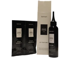 Set Kemon: Texture Fluid Hair Lotion Treatment Curl Activation, 125 ml + Start Hair Šampūnas, 2 vnt., 20 ml