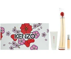 Set Kenzo: Flower L'absolue Eau De Parfum For Women, 100 ml + Flower L'absolue Eau De Parfum For Women, 10 ml + Flower L'absolue Hydrating Losjonas kūnui, 75 ml