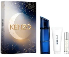 Set Kenzo: Homme Intense Eau De Toilette For Men, 60 ml + Homme Intense Eau De Toilette For Men, 10 ml + Homme Intense Dušo želė, 75 ml