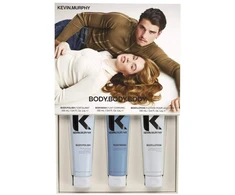Set Kevin Murphy: Body Body Scrub, 100 ml + Body Hydrating Kūno prausiklis, 100 ml + Body Hydrating Losjonas kūnui, 100 ml