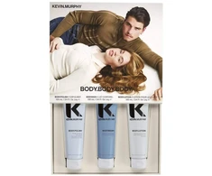 Set Kevin Murphy: Body Body Scrub, 100 ml + Body Hydrating Kūno prausiklis, 100 ml + Body Hydrating Losjonas kūnui, 100 ml