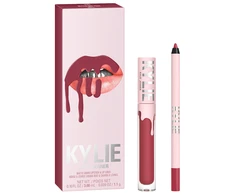 Set Kylie Cosmetics: By Kylie Liquid Lipstick 103 Better Not Pout, 3 ml + By Kylie Pieštukas Lip Liner Better Not Pout 1.1 g