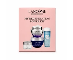 Set Lancome: Advanced Genifique Anti-Aging Serum For Face, 10 ml + Renergie Yeux Multi-Lift Lifting &amp; Firming Day Paakių kremas, 15 ml + Renergie Multi-Lift Ultra Anti-Wrinkle &amp; Firming Day Kreminis For Face, 15 ml + Renergie Multi Lift Moisturizing Night Kreminis