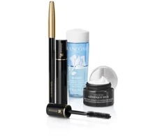 Set Lancome: Hypnose Blakstienų tušas Juodas, 2 ml + Le Crayon Khol Kohl Kajal Eye Pieštukas 1 Noir 1.8 g + Bi-Facil makiažo valiklis Lotion, 30 ml + Advanced Genifique Yeux Eye Serum, 5 ml