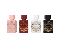Set Lattafa: Bade'e Al Oud Oud For Glory Eau De Parfum Unisex, 25 ml + Bade'e Al Oud Honor &amp; Glory Eau De Parfum Unisex, 25 ml + Bade'e Al Oud Sublime Eau De Parfum Unisex, 25 ml + Bade'e Al Oud Noble Blush Eau De Parfum For Women, 25 ml