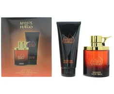 Manos De Fuego Issey Miyake Set Ręce Ognia: Gorący, Vanduo toaletowa, For Men, 100 ml + Gorący, Kūno prausiklis, For Hair &amp; Body, 150 ml For Men