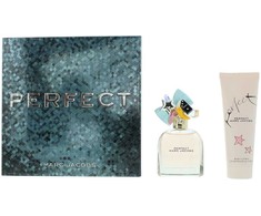 Set Marc Jacobs: Perfect Eau De Parfum For Women, 50 ml + Perfect Hydrating Losjonas kūnui, 50 ml