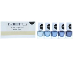 L’Oreal Paris Set, Mati, Mėlyna Ray, Nagų lakas, 5 pcs, 5 ml For Women