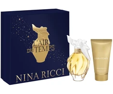 Set Nina Ricci: L'Air du Temps Eau De Toilette For Women, 100 ml + L'Air du Temps Hydrating Losjonas kūnui, 75 ml