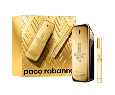 Set Paco Rabanne: 1 Million Eau De Toilette For Men, 100 ml + 1 Million Eau De Toilette For Men, 10 ml