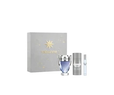 Set Paco Rabanne: Invictus Eau De Toilette For Men, 100 ml + Invictus Eau De Toilette For Men, 10 ml + Invictus Anti-Perspirant Dezodorantas Stick For Men, 75 g