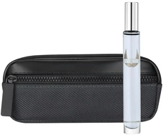 Rinkinys Paco Rabanne: Invictus Eau De Toilette For Men, 10 ml *Miniatiūrinis + Invictus kelioninis maišelis Juodas