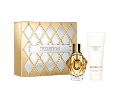 Set Paco Rabanne: Million Gold, Parfum, For Women, 50 ml + Million Gold, Hydrating, Losjonas kūnui, 100 ml