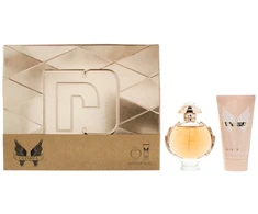 Set Paco Rabanne: Olympea Eau De Parfum For Women, 50 ml + Olympea Hydrating Losjonas kūnui, 75 ml