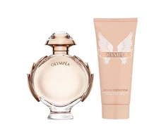 Set Paco Rabanne: Olympea Eau De Parfum For Women, 50 ml + Olympea Losjonas kūnui, 100 ml