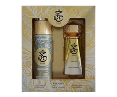 Set Paris Corner: Khair Felicity Eau De Parfum Moterims, 100 ml + Khair Felicity Dezodorantas Purškiklis Moterims, 200 ml