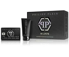 Philipp Plein Set : No Limits, Eau De Parfum, For Men, 50 ml + No Limits, Moisturizing, After-Shave Balm, 50 ml For Men