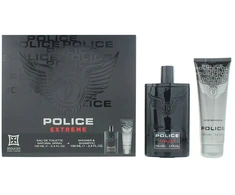 Set Police: Extreme Eau De Toilette For Men, 100 ml + Extreme Dušo želė &amp; Šampūnas 2-In-1, 100 ml